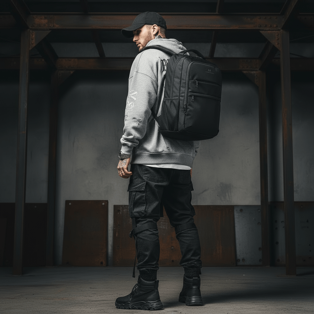 The Hamilton | 18-In 1680D Workbook Backpack with USB Port