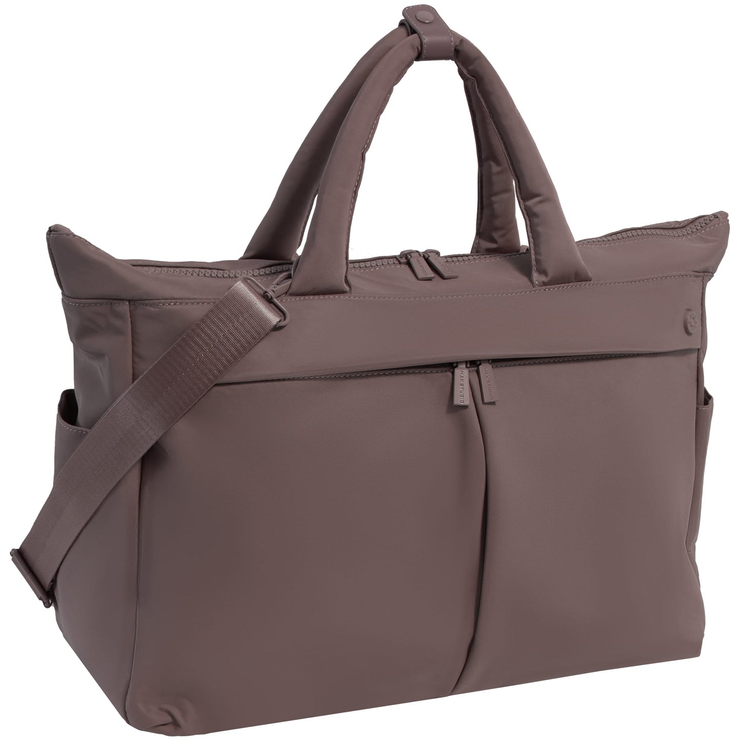 Max Studio The Sylvia 21 Inch Twill Nylon Double Handle Weekender Duffle