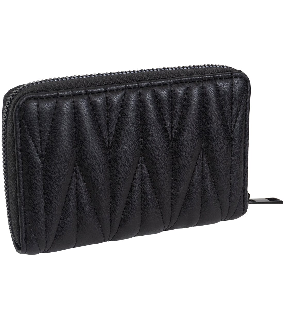 Rebecca & Rifka Smooth Abstract Quilt Medallion Zip Indexer Wallet