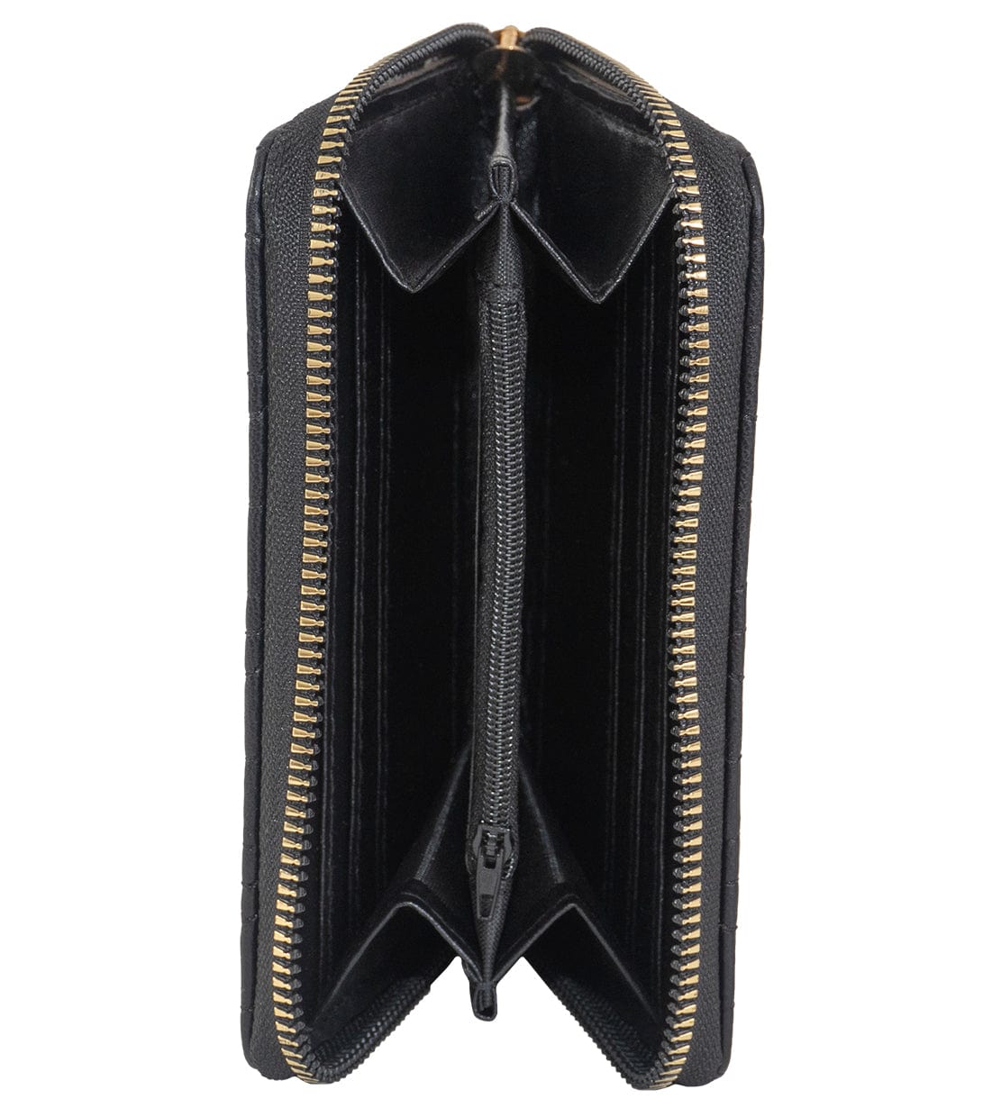 Rebecca & Rifka Smooth Abstract Quilt Medallion Zip Indexer Wallet